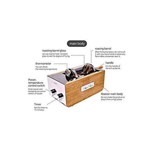 Amazon | BOCABOCA コーヒーロースター250 クーラー付き 110Ⅴ 家庭用