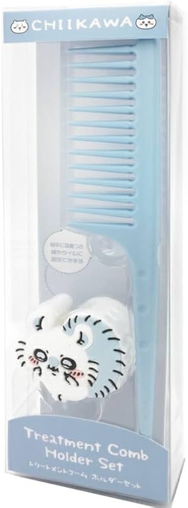 Amazon.co.jp: 粧美堂 ちいかわ トリートメントコーム ホルダーセット