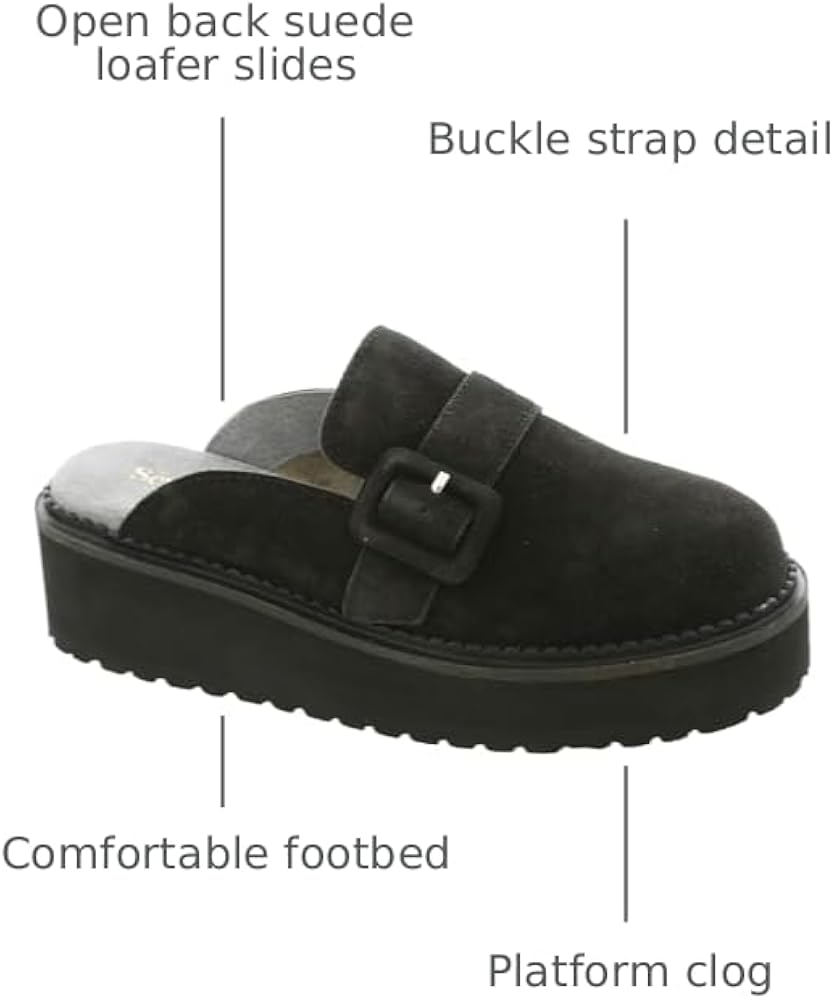 Amazon.com | Seychelles Women's Come Together Suede Shoe, Black, 6