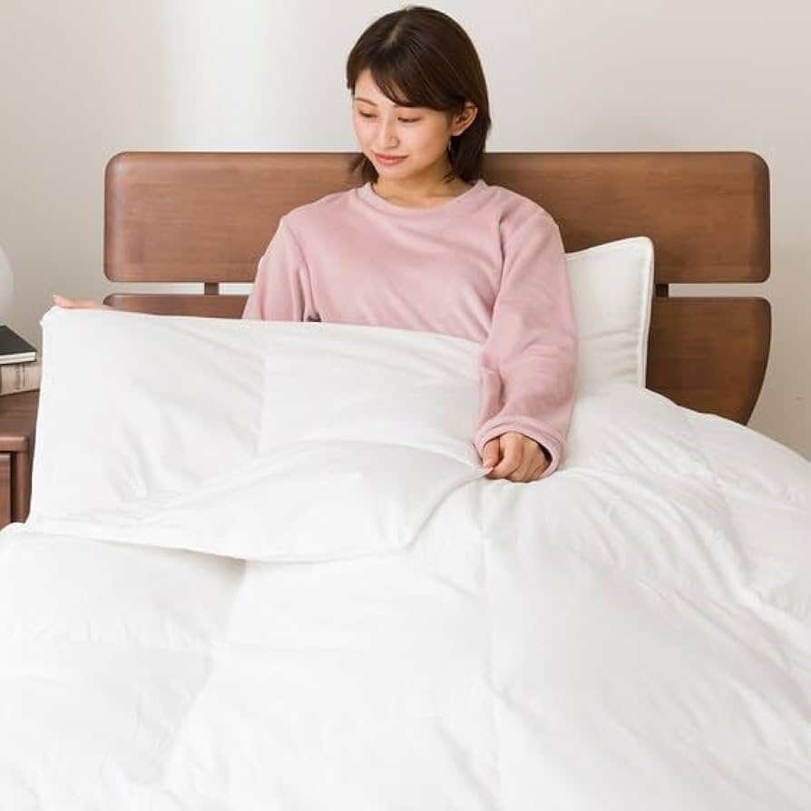 Amazon｜ニトリ 2枚合わせ羽毛掛け布団 NTR-2 K2324 シングルサイズ