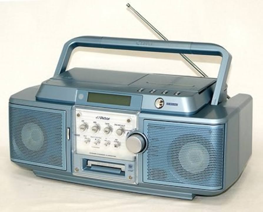 Amazon | Victor JVC CD-MDポータブルシステム Clavia ブルー RC