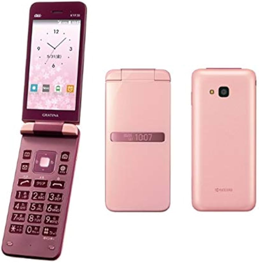 Amazon | au GRATINA KYOCERA 桜色 KYF39 SPA サクライロ 【SIMフリ