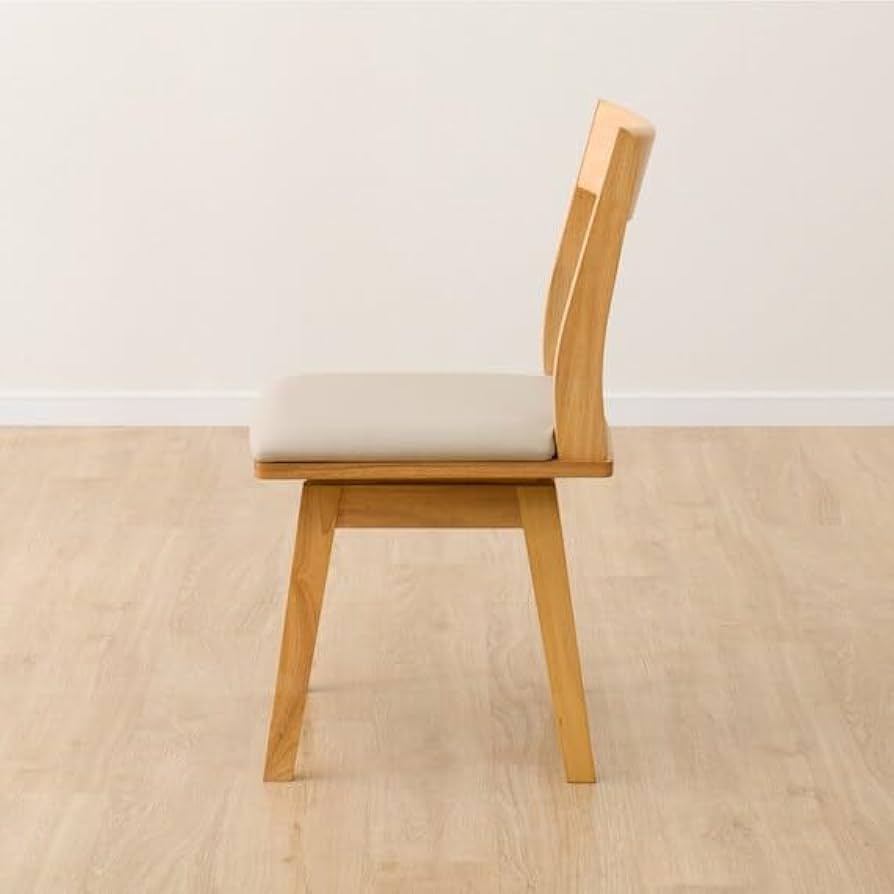 Amazon｜ニトリ ダイニングチェア 回転式 SI01A G ライトブラウン