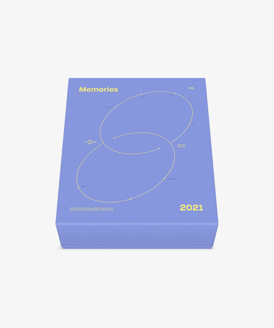 Amazon.com: Dreamus [Blu-ray] BTS - Memories of 2021 Blu-ray+Pre