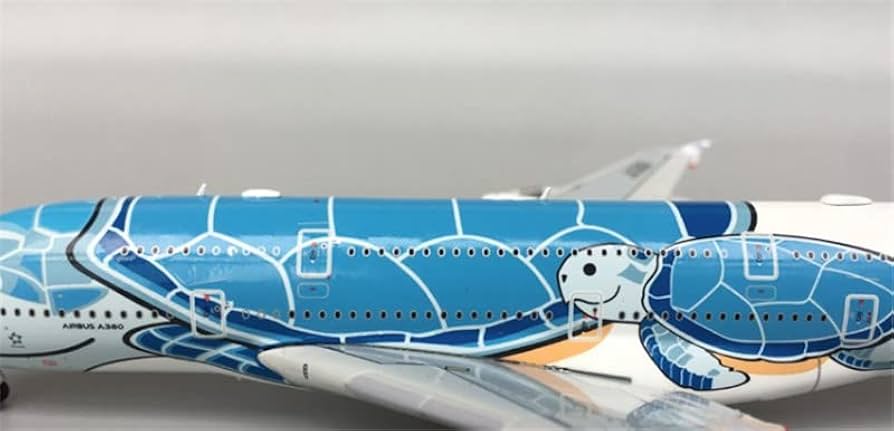 Amazon.com: JC Wings ANA Airbus A380 JA381A Flying Honu - Lani
