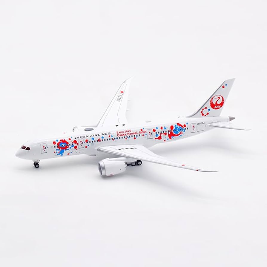 Amazon | Aviation 1:400 Japan Airlines B787-8 JA823J 起落架可拆