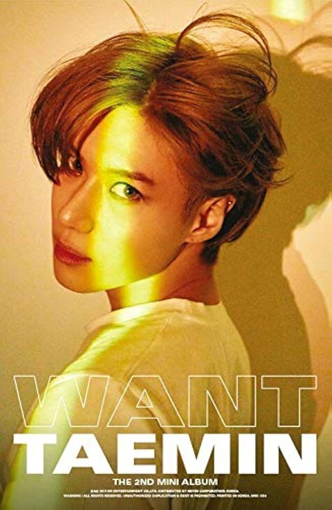 Amazon.co.jp: SHINEE TAEMIN WANT 2nd ミニアルバム MORE Ver CD+