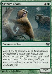 Amazon.com: Magic The Gathering - Grizzly Bears - Ninth Edition