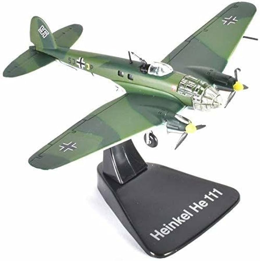 Amazon.co.jp: ドイツ空軍 飛行機 模型 おもちゃ 1144 ハインケル