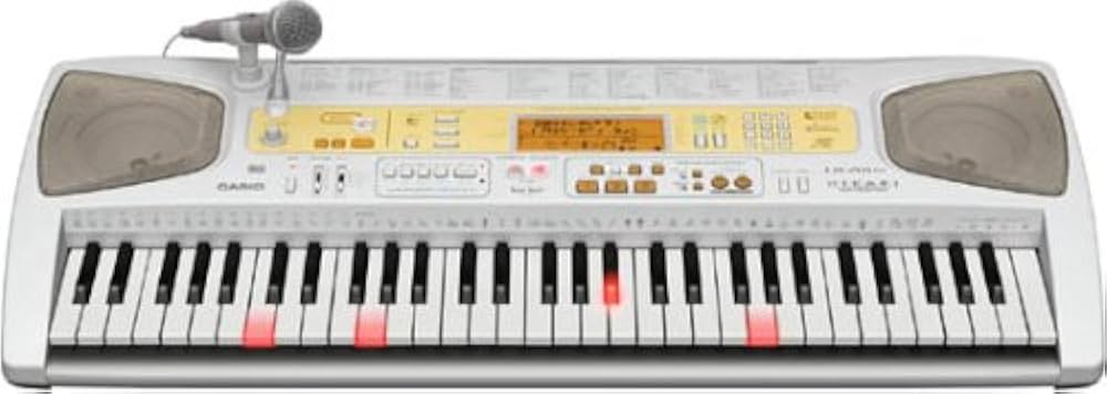 Amazon | カシオ計算機 電子キーボード TV接続機能付き LK-201TV
