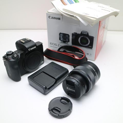 Amazon.co.jp: Canon EOS Kiss M [EF-M15-45 IS STM Lens Kit] (Black