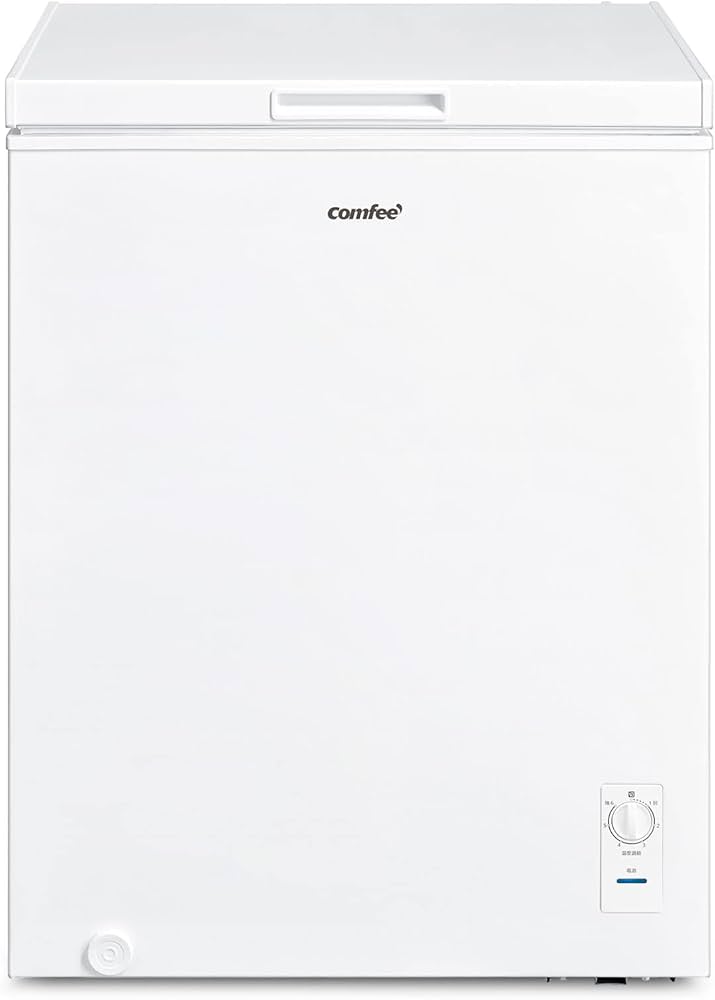 Amazon.co.jp: COMFEE' 冷凍庫 142L 上開き 温度調節6段階 大容量冷凍