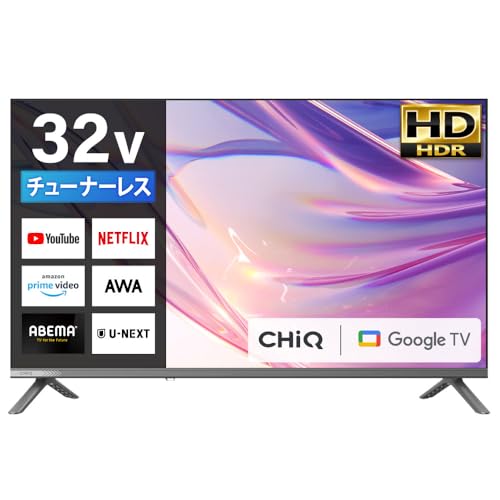 Amazon.co.jp: チューナーレス テレビ 32型 Googleテレビ 32インチ