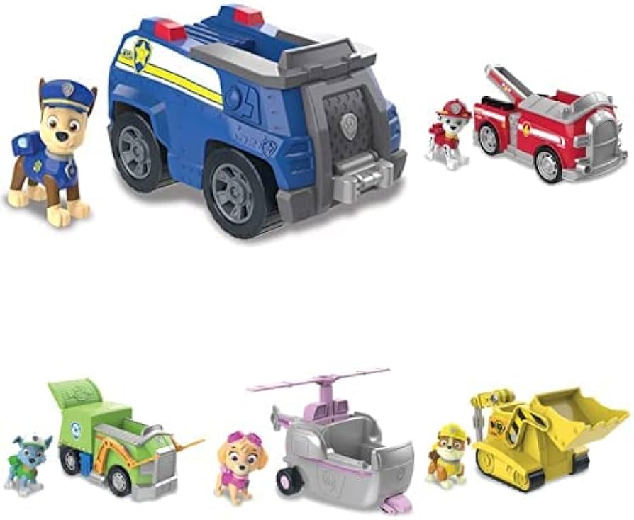 Amazon.co.jp: パウ・パトロール ベーシックビークル(フィギュア付き