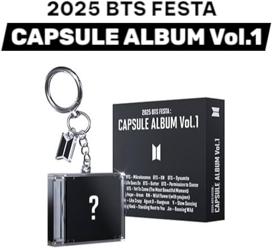 Amazon.co.jp: 【即発送】 BTS [ 2025 BTS FESTA : CAPSULE ALBUM Vol