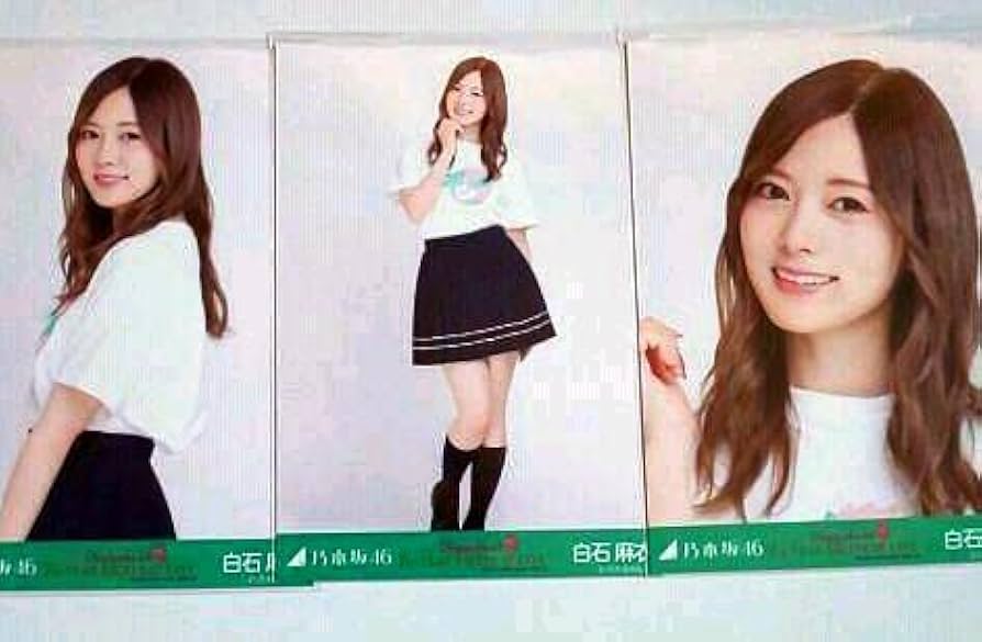 Amazon.co.jp: 乃木坂46 生写真 白石麻衣 西野七瀬卒コンTシャツ 卒業