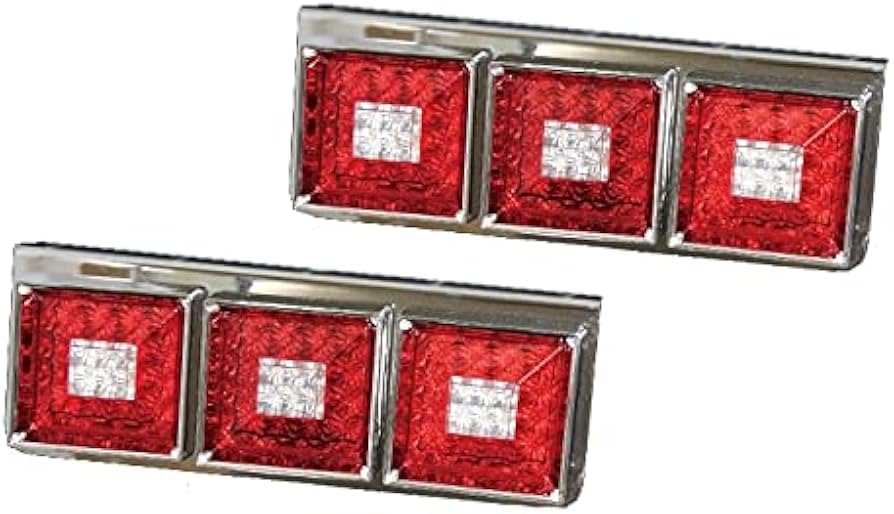 Amazon | MADMAX(マッドマックス) 大型トラック用 LED 3連 角型