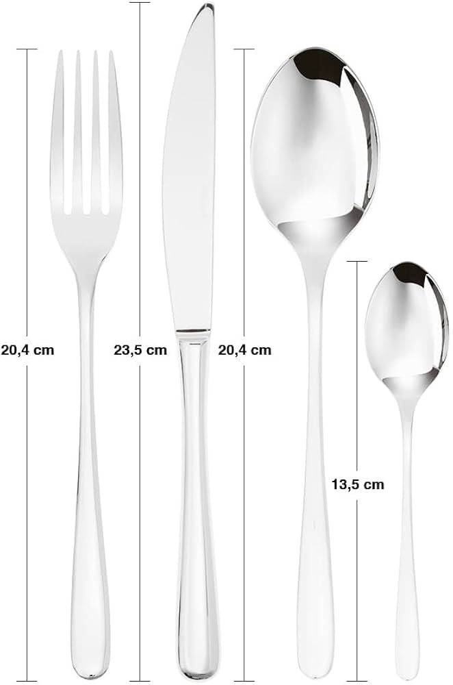 Amazon | サンボネットテイスト モノブロックカトラリーセット(24本