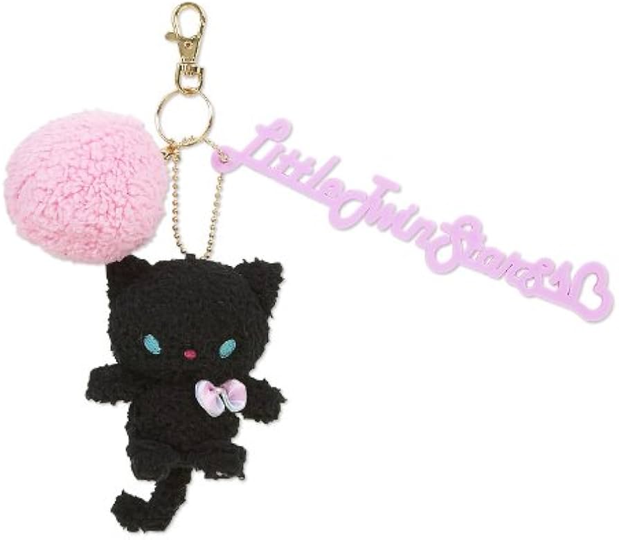 Amazon.co.jp: サンリオ(SANRIO) リトルツインスターズ マスコット 黒