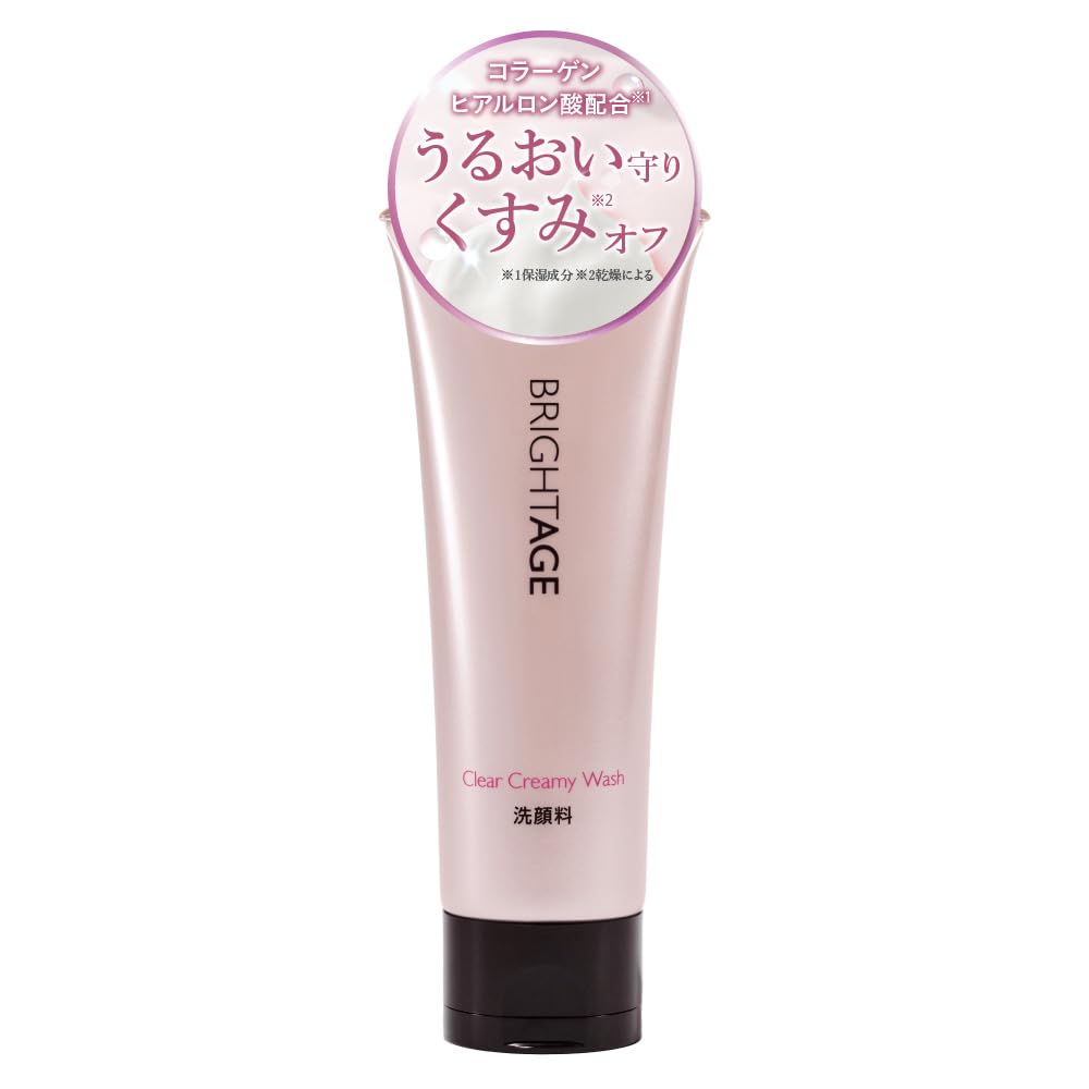 Amazon | ブライトエイジ 〈クリアクリーミーウォッシュ〉 100g 洗顔