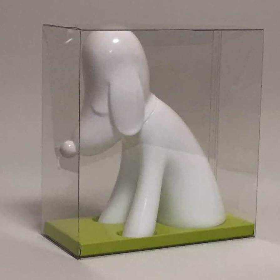 Amazon.co.jp: 奈良美智 あおもり犬 リンデン 貯金箱 白 : おもちゃ