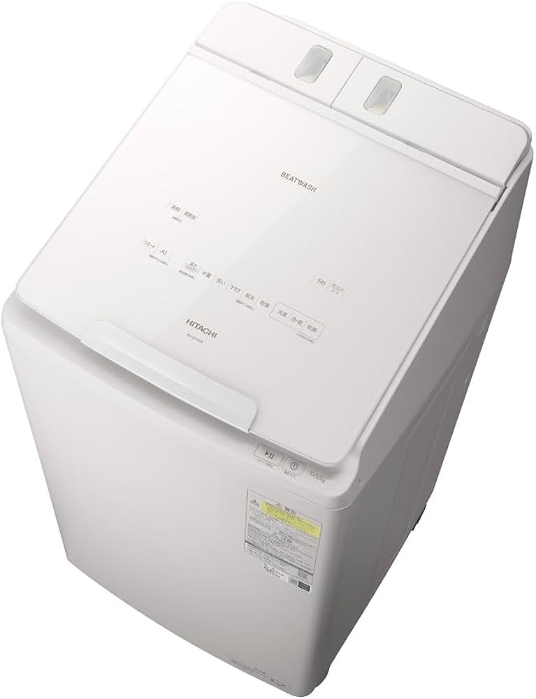 Amazon | 日立 タテ型洗濯乾燥機 洗濯10kg 乾燥5.5Kg BW-DX100K W