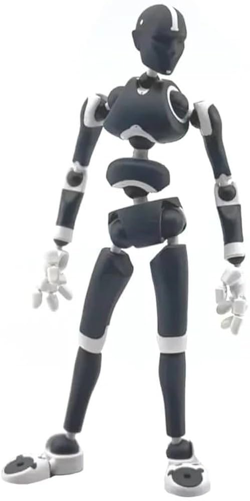 Amazon | Stickybones アクションフィギュア 磁石搭載 アート