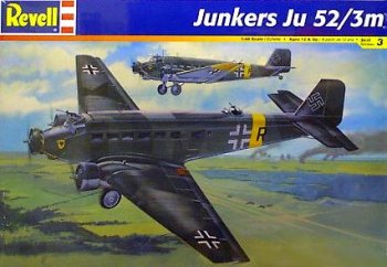 Amazon | Junkers Ju 52/3m ドイツナチ軍機モデルキット Revell