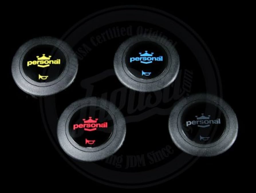 Amazon | パーソナルホーンボタン - シングルコンタクト- ブルーロゴ