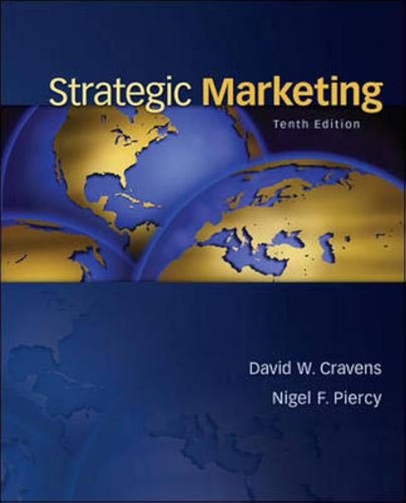 Amazon.com: Strategic Marketing: 9780078028908: Cravens, David