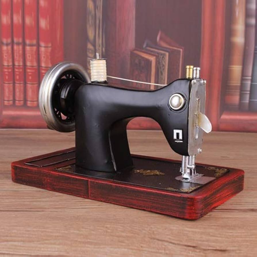 Amazon.co.jp: Designsn 大型レトロミシンモデル、アンティーク