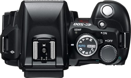 Amazon | OLYMPUS デジタル一眼レフカメラ E-500 ブラック レンズ