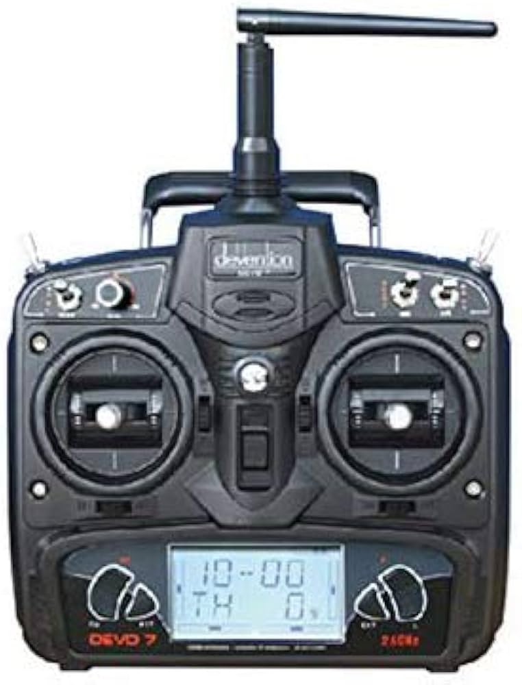 Amazon | ラジコン ヘリコプター Walkera DEVO7送信機2.4GHz (mode2