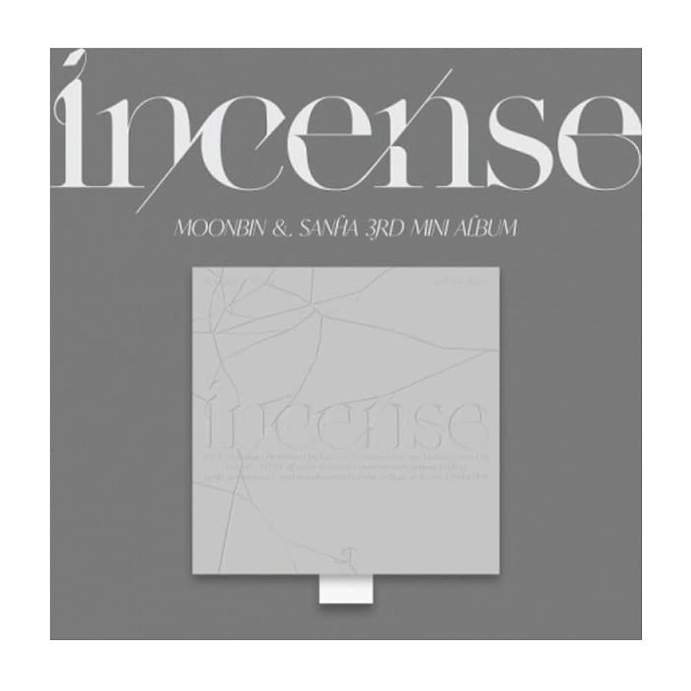 ASTRO MOONBIN & SANHA incense 3rd Mini Album Pure Version CD+1p
