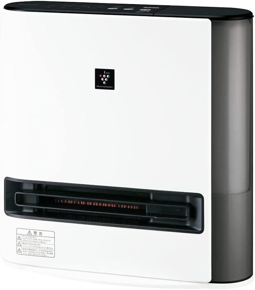 Amazon | シャープ 加湿 セラミックヒーター HX-TK12-W 足元ロング温風