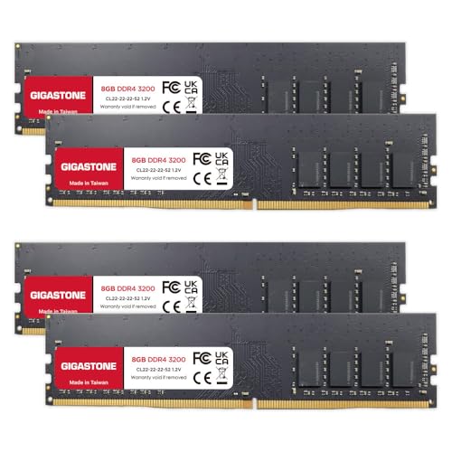 Amazon.co.jp: 【メモリ DDR4】GIGASTONE 8GBx4枚 (32GB Kit) DDR4