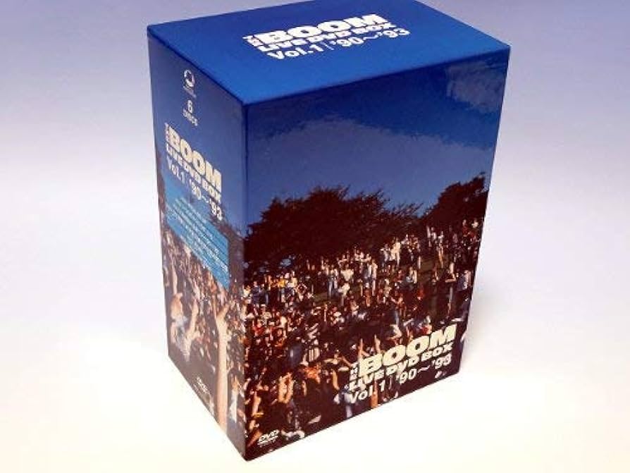 Amazon.co.jp: LIVE DVD BOX Vol.1 '90~'93 : THE BOOM, THE BOOM: DVD