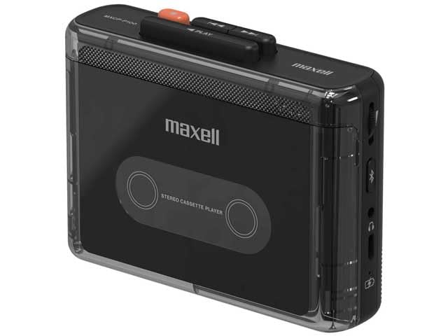 Amazon.co.jp: maxell MXCP-P100-BK Bluetooth Portable Cassette