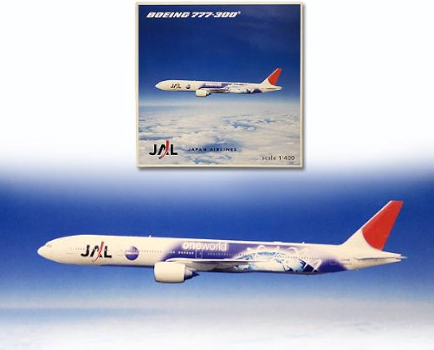 Amazon | ジャルックス 1/400 B777-300 JAL ONE WORLD 特別塗装機