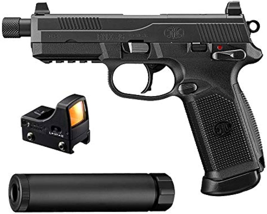 Amazon | 東京マルイ FNX-45 ブラック ガスブローバック サイレンサー
