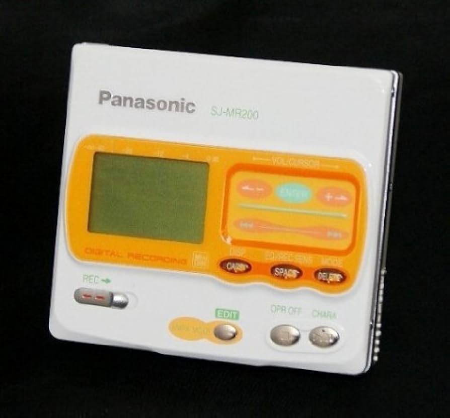 完動品 Panasonic SJ-MR200 MDレコーダー リモコン付 完動品 Panasonic