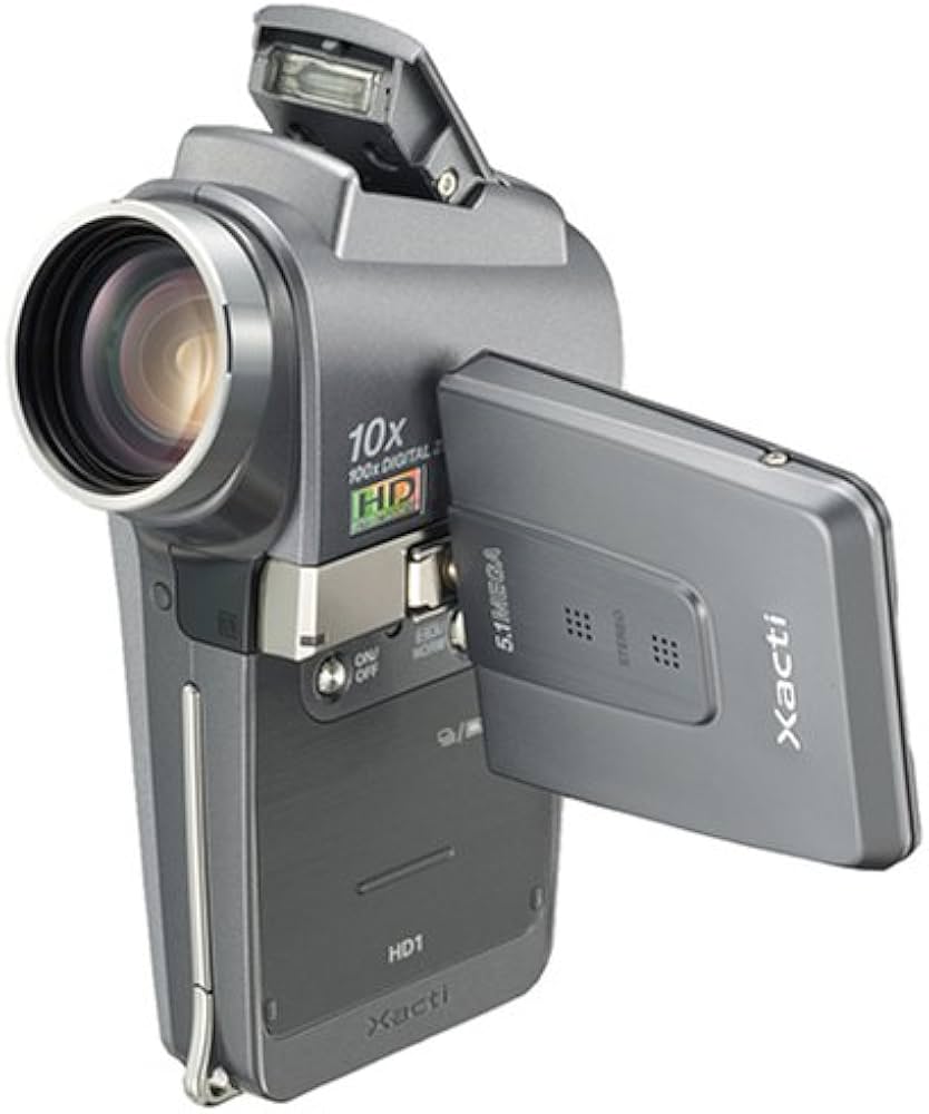 Amazon | SANYO デジタルムービーカメラ Xacti チタングレー DMX-HD1(H