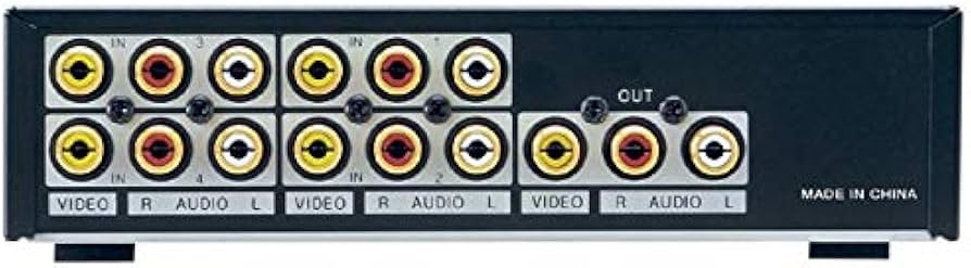 Amazon | マスプロ電工 AVセレクター VSW41 | マスプロ電工 | AVセレクター