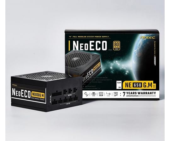 Amazon | ANTEC Antec、80PLUS Gold認証取得 高効率高耐久フル