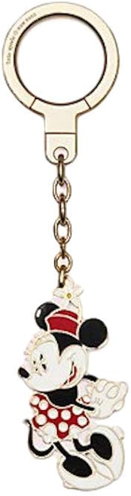 Amazon.co.jp: ケイト・スペード ミニーマウス 宝石付きキーチェーン