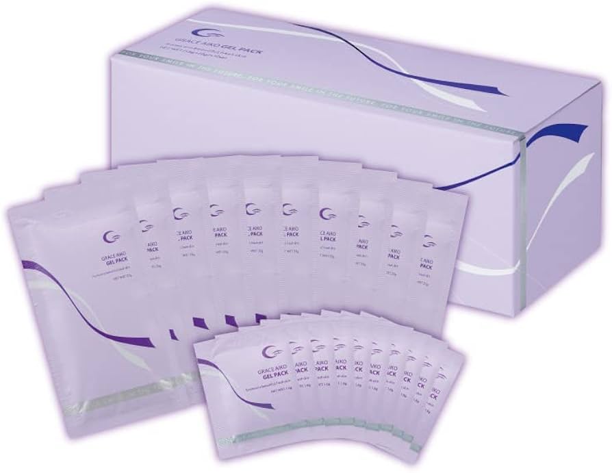 Amazon.co.jp: グレースアイコ ジェルパック 各10包 : ビューティー