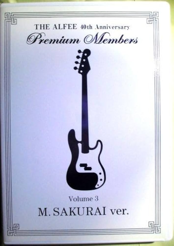 Amazon.co.jp: THE ALFEE 桜井賢 40th Anniversary Premium Members