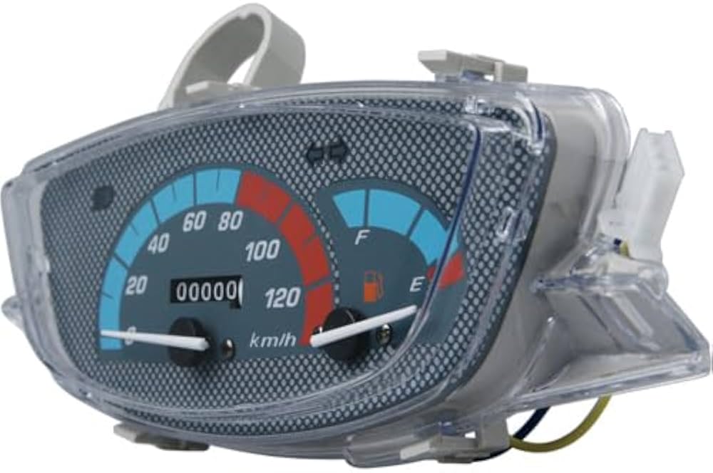 Amazon.co.jp: エナジープライス バイク スピードメーターASSY 120km