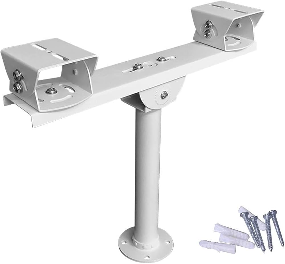 Amazon.co.jp: AKNPMHT 防犯カメラ ハウジング 二重 ブラケット 2台の