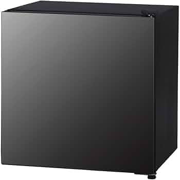 Amazon.co.jp: アイリスプラザ 冷蔵庫 42L 小型 ミラー調 ブラック PRC